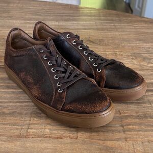 Thursday Boot Co. Premier Low Top Sneaker Coffee Leather Shoes Mens 11 Mexico